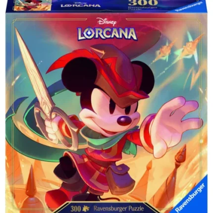 Cutia puzzle Ravensburger Disney Lorcana Mickey Mouse croitor curajos 300 piese
