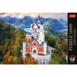 Detaliu puzzle Trefl Photo Odyssey Castelul Neuschwanstein pentru copii de la 7 ani