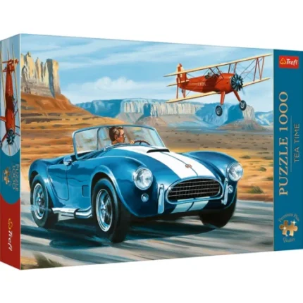 Puzzle Trefl Premium Plus Tea Time Cursă în deșert, 1000 piese