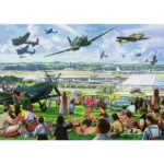 Imagine suplimentară cu puzzle-ul Trefl Tea Time show aerian cu 1000 de piese