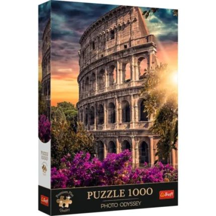 Puzzle Trefl Premium Plus Colosseum, amfiteatrul din Roma, 1000 de piese