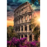 Puzzle Trefl 1000 piese cu Colosseum din Roma, pentru copii de la 7 ani