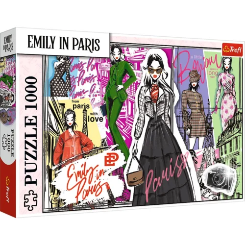 5900511109672-1 Puzzle Trefl Emily la Paris cu 1000 de piese, imagine principală