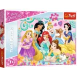 Cutia puzzle-ului Trefl cu Prințesele Disney – Într-o seară de poveste, 200 de piese