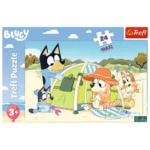 Puzzle Trefl Bluey 24 maxi pentru copii de 3-7 ani, vedere de ansamblu