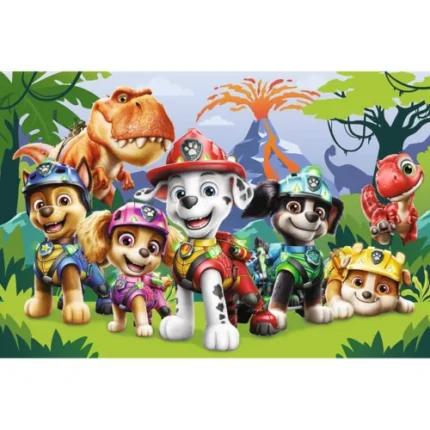 Puzzle Trefl Patrula Cățelușilor Prietenie preistorică, imagine produs