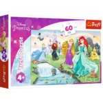 Cutia puzzle Trefl Disney Princess Întâlnește prințesa cu 60 de piese