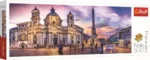 Puzzle Trefl cu 500 de piese, panorama Pieței Navona din Roma