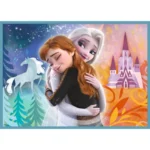 Puzzle Trefl Frozen 2 4 în 1, imagine de prezentare a produsului