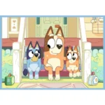 Puzzle Trefl 4 în 1 Bluey, vedere laterală a cutiei