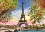 Puzzle Trefl Romanticul Paris 500 piese, imagine de prezentare a produsului