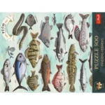 Puzzle Trefl 500 piese Finders Keeper Pești, 7+ ani, detaliu produs