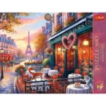 Puzzle Premium Plus Trefl Dragoste la Paris, detaliu produs, imaginea 3