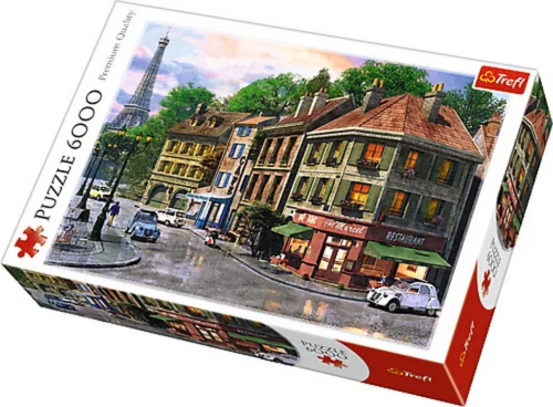 5900511650013-1 Puzzle Trefl Străzile Parisului cu 6000 de piese, imagine produs