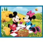 Puzzle Trefl 2in1 Memo Disney Eroii Disney, imagine de ansamblu