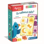 Cartonașe cu imagini din jocul Clementoni Montessori recunoașterea culorilor, imagine 5