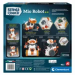 Robot Clementoni Mio 2.0 cu senzori infraroșu și braț magnetic
