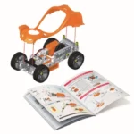 Set Clementoni cu peste 230 de accesorii pentru construit modele