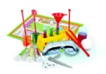 Set de experimente chimie Clementoni Mega Lab pentru copii de 7+ ani