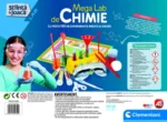Set Clementoni Mega Lab de Chimie pentru experimente chimice acasă