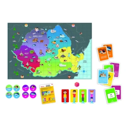 Joc educativ Clementoni Agerino Descoperind România, imagine produs 2