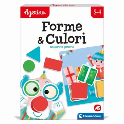 Joc educativ Clementoni Agerino Forme și culori, imagine principală a setului
