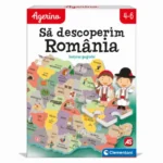Cutia jocului educativ Clementoni Agerino Să descoperim România