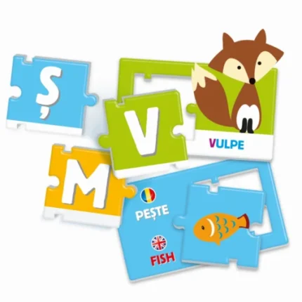 Joc educativ Agerino De la A la Z pentru copii de 3-5 ani, vedere de ansamblu