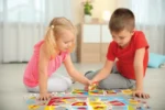 Joc Luni și anotimpuri Agerino, cartele cu lunile anului și ruleta colorată