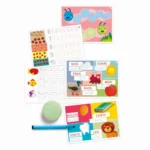 Joc educativ Clementoni Agerino Învăț să scriu – planșe ilustrate pentru exersarea scrisului
