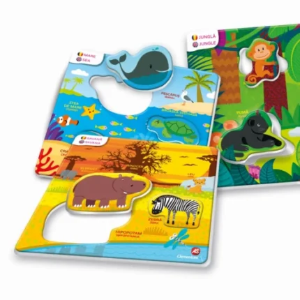 Joc educativ Habitatul animăluțelor Clementoni, vedere 2