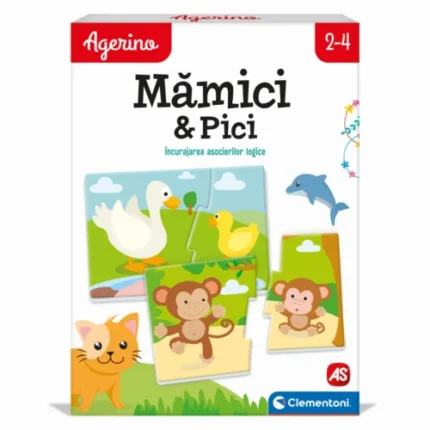 Joc educativ Clementoni Agerino Mamici și Pici, imagine principală