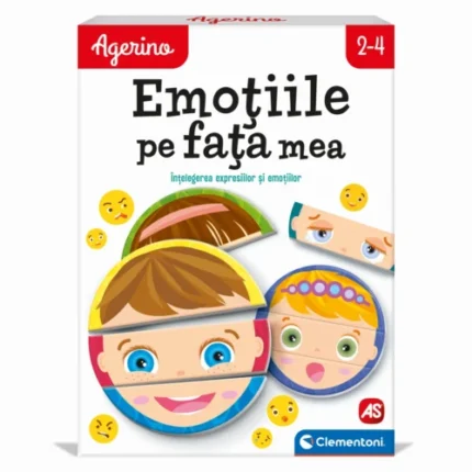 Joc educativ Clementoni Agerino Emoțiile pe fața mea - imagine 1